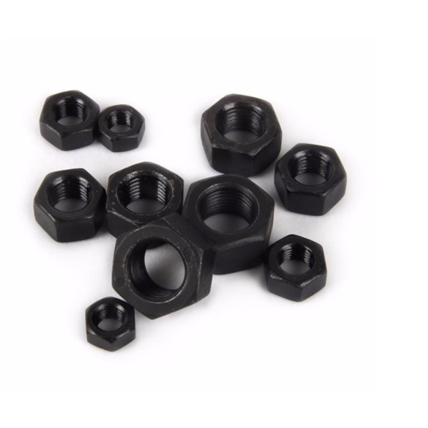 BLACK COLOR HEX NUTS DIN934